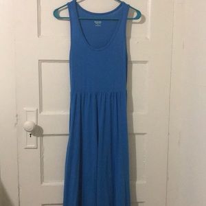 Blue Mossimo Hi-Lo Maxi Dress Size S